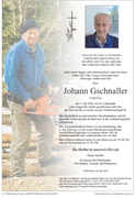 Johann Gschnaller